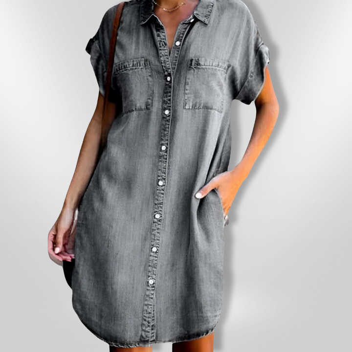 PAULINA | Denim Dress