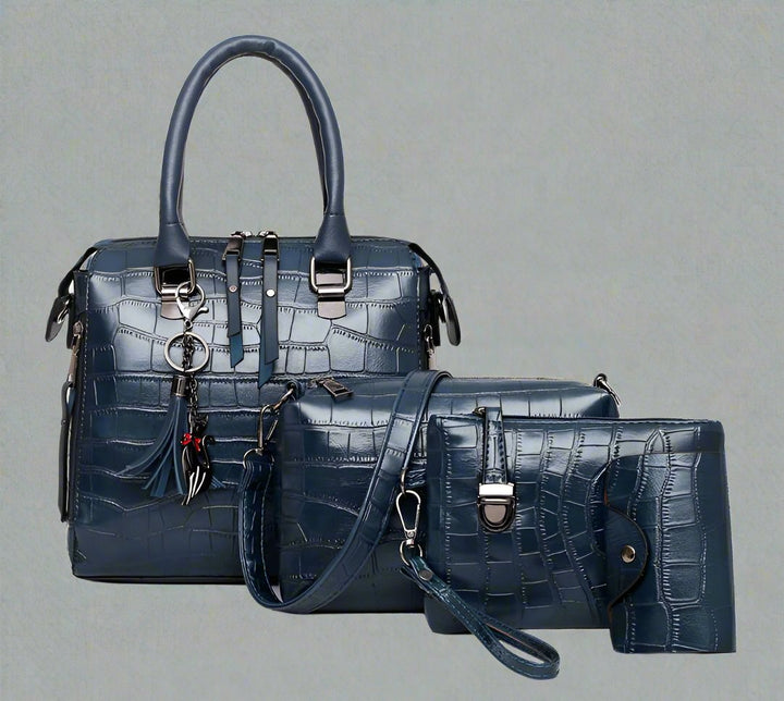 BUSINESS | 4-Piece Leather Bag Set