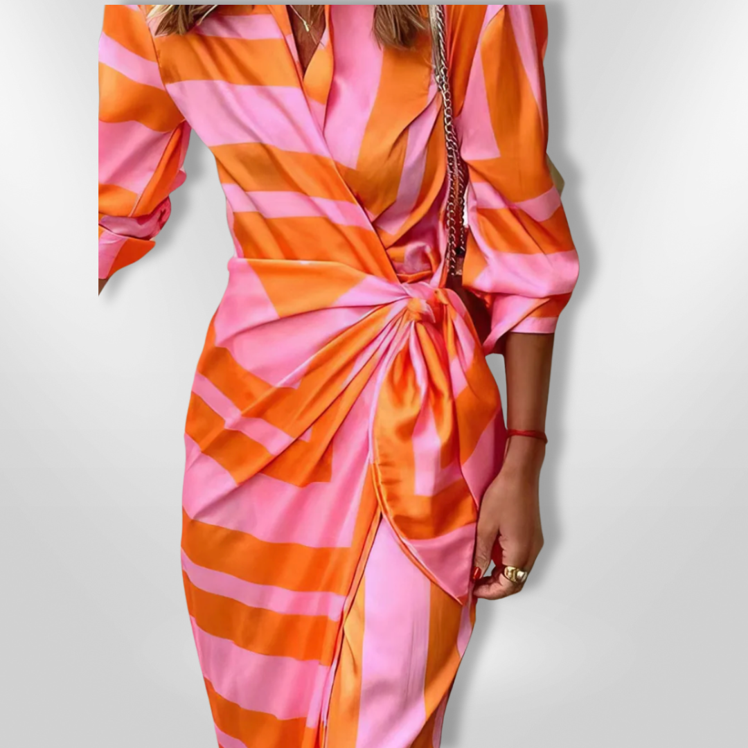 SOLANA | Modern Wrap Dress