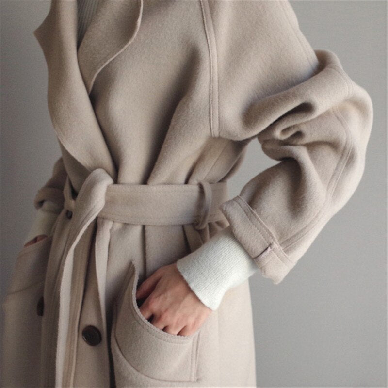 ELLE | Wool Coat