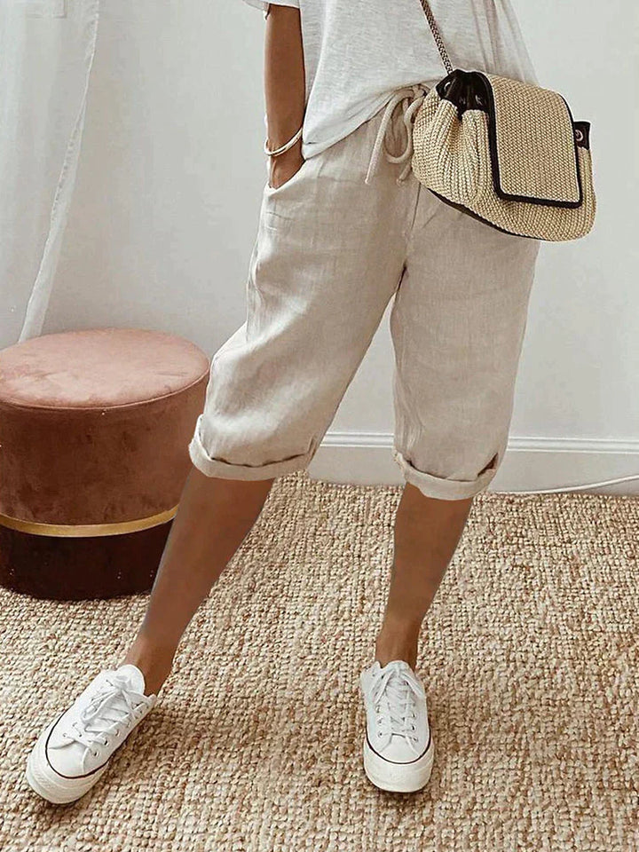 EMMA | Cotton Linen Pants